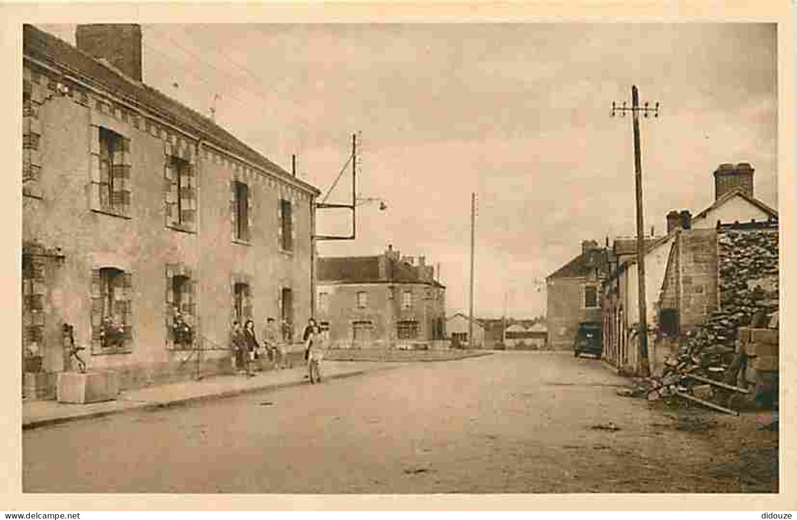 Carte Postale Ancienne - 44 - Saint Omer de Blain - Arrirée de Blain - Animée - Carte Neuve - CPA - Voir Scans Recto-Ver