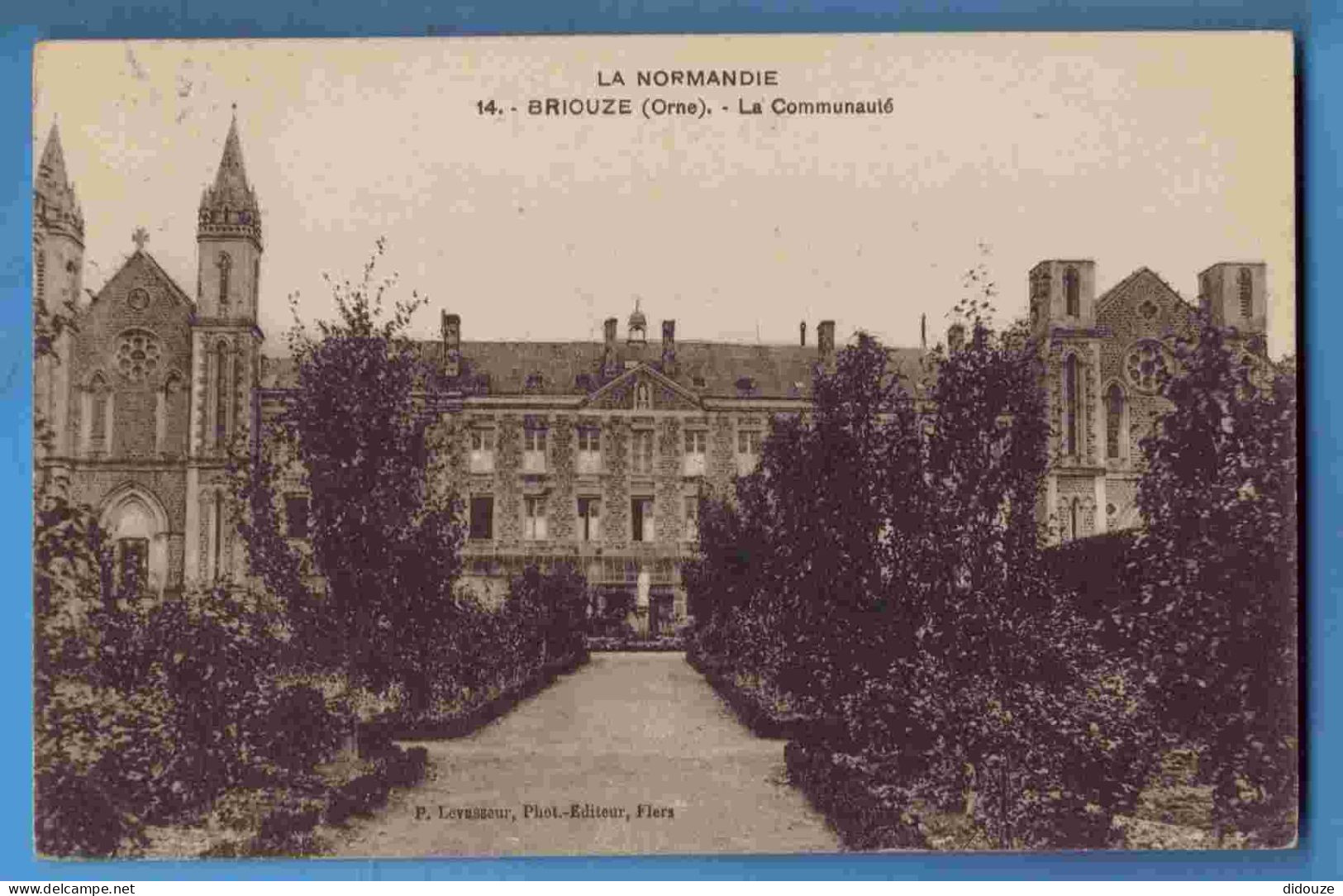 Carte Postale Ancienne - 61 - Briouze - La Communauté - Ecrite en 1923