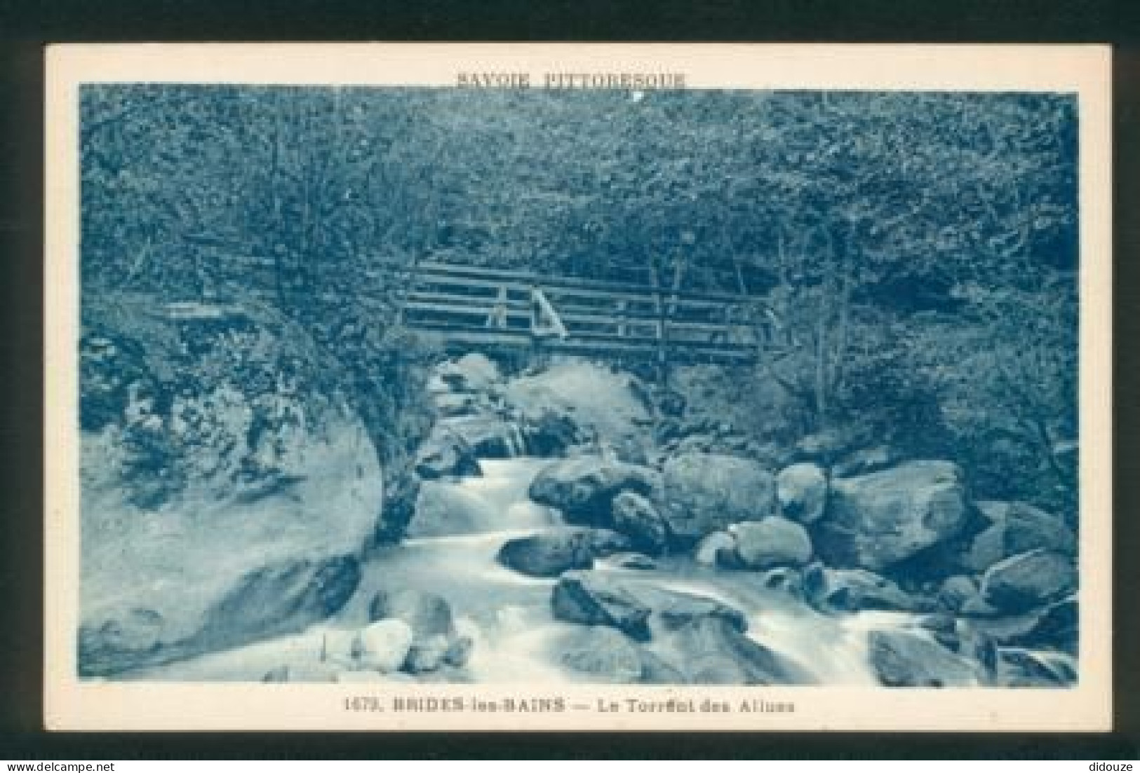 Carte Postale Ancienne - 73 - Brides-Les-Bains - Le Torrent des Allues - Carte Vierge