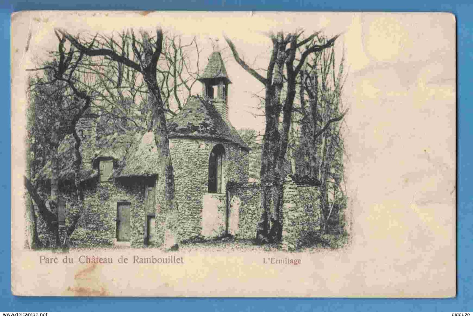 Carte Postale Ancienne - 78 - Porte du Château de Rambouillet - Ecrite