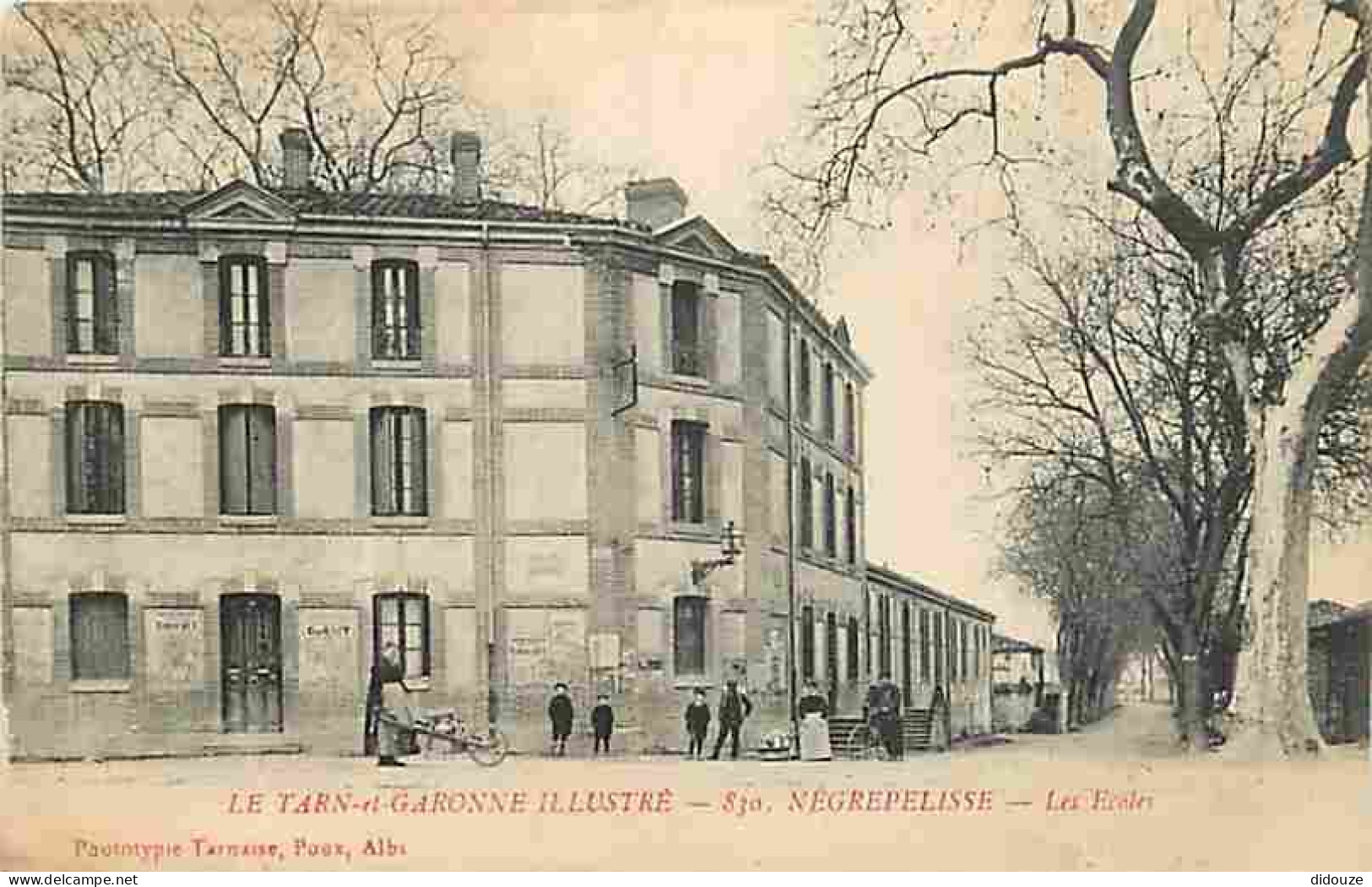 Carte Postale Ancienne - 82 - Nègrepelisse - Les Ecoles - Animée - Carte Neuve - CPA - Voir Scans Recto-Verso - Poscard