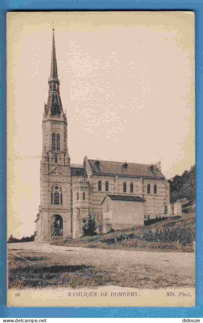 Carte Postale Ancienne - 88 - Domrémy la Pucelle - Basilique - Carte Vierge