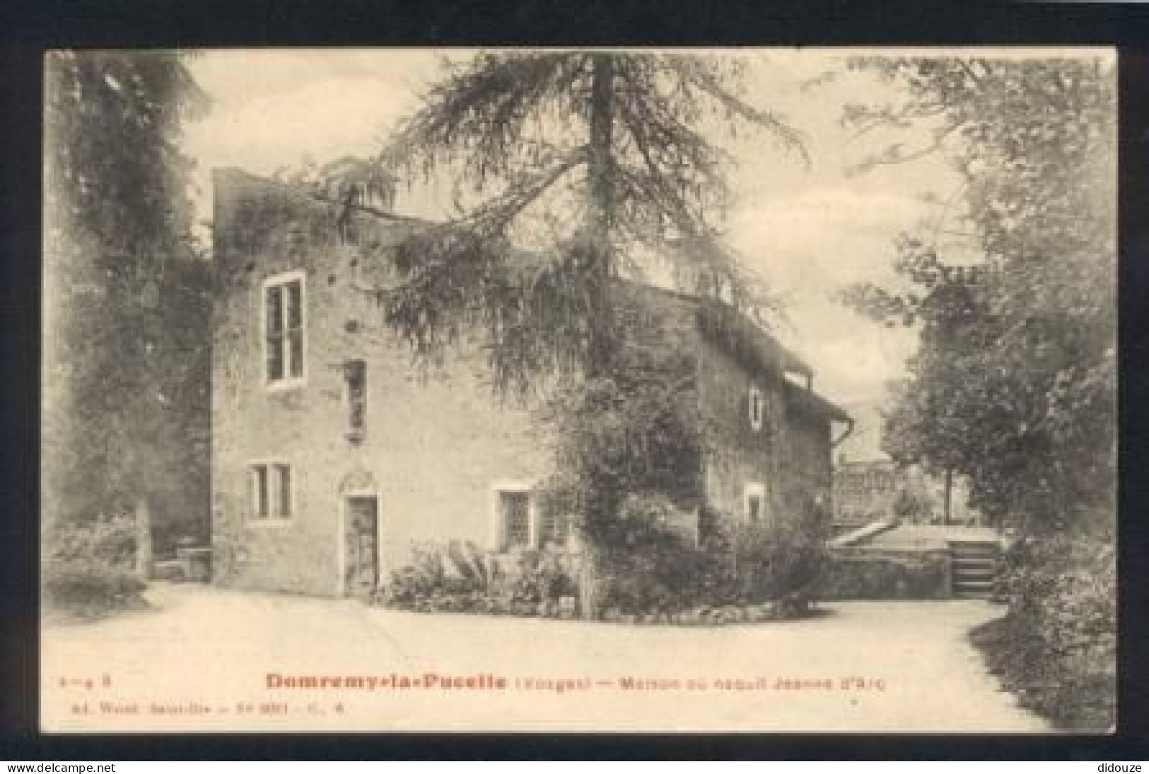 Carte Postale Ancienne - 88 - Domremy-la-Pucelle - Maison où naquit Jeanne d'Arc - Ecrite en 1905