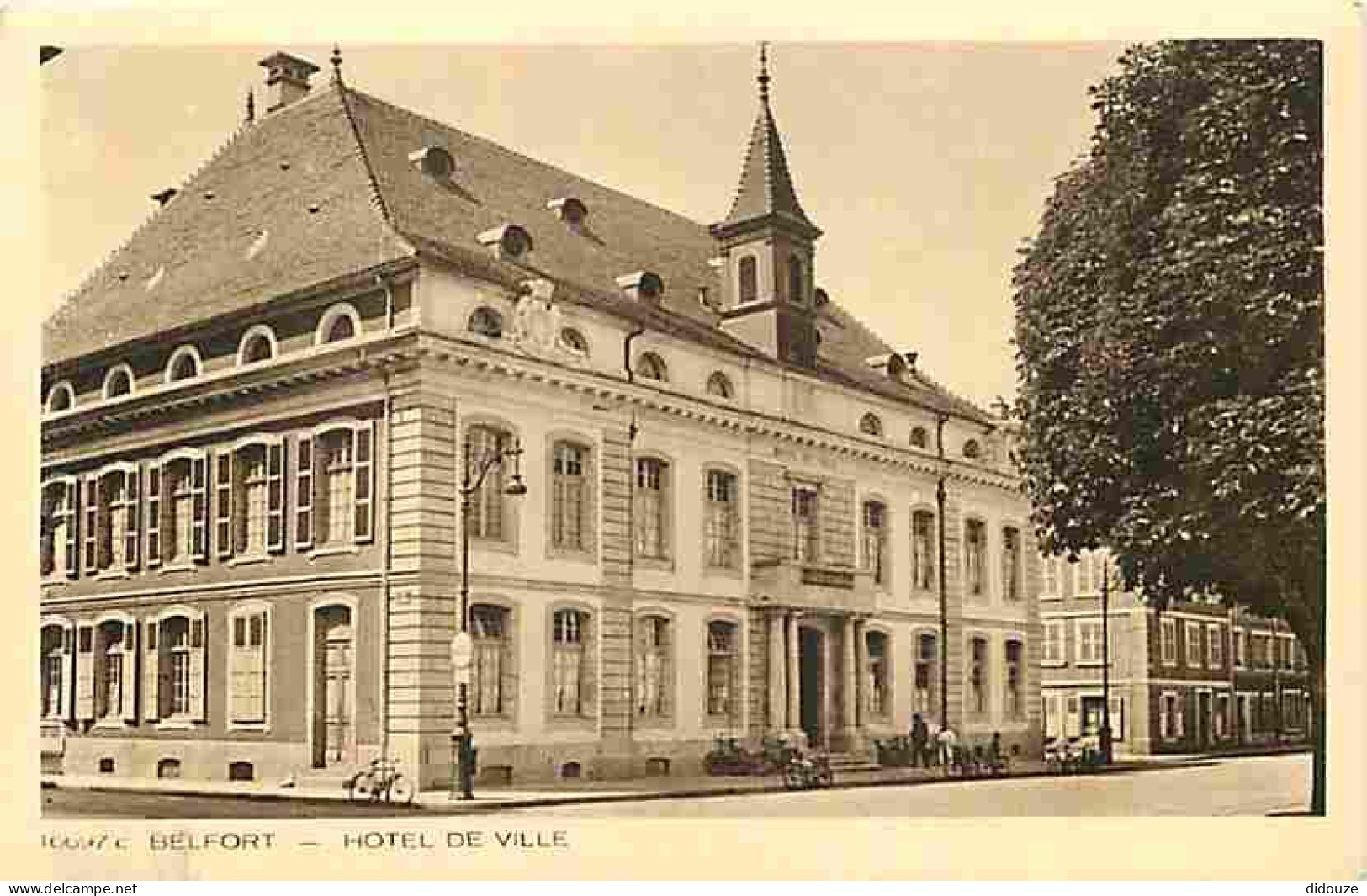 Carte Postale Ancienne - 90 - Belfort - Hotel de Ville - Animée - CPA - Voir Scans Recto-Verso - Poscard - Carta Postal