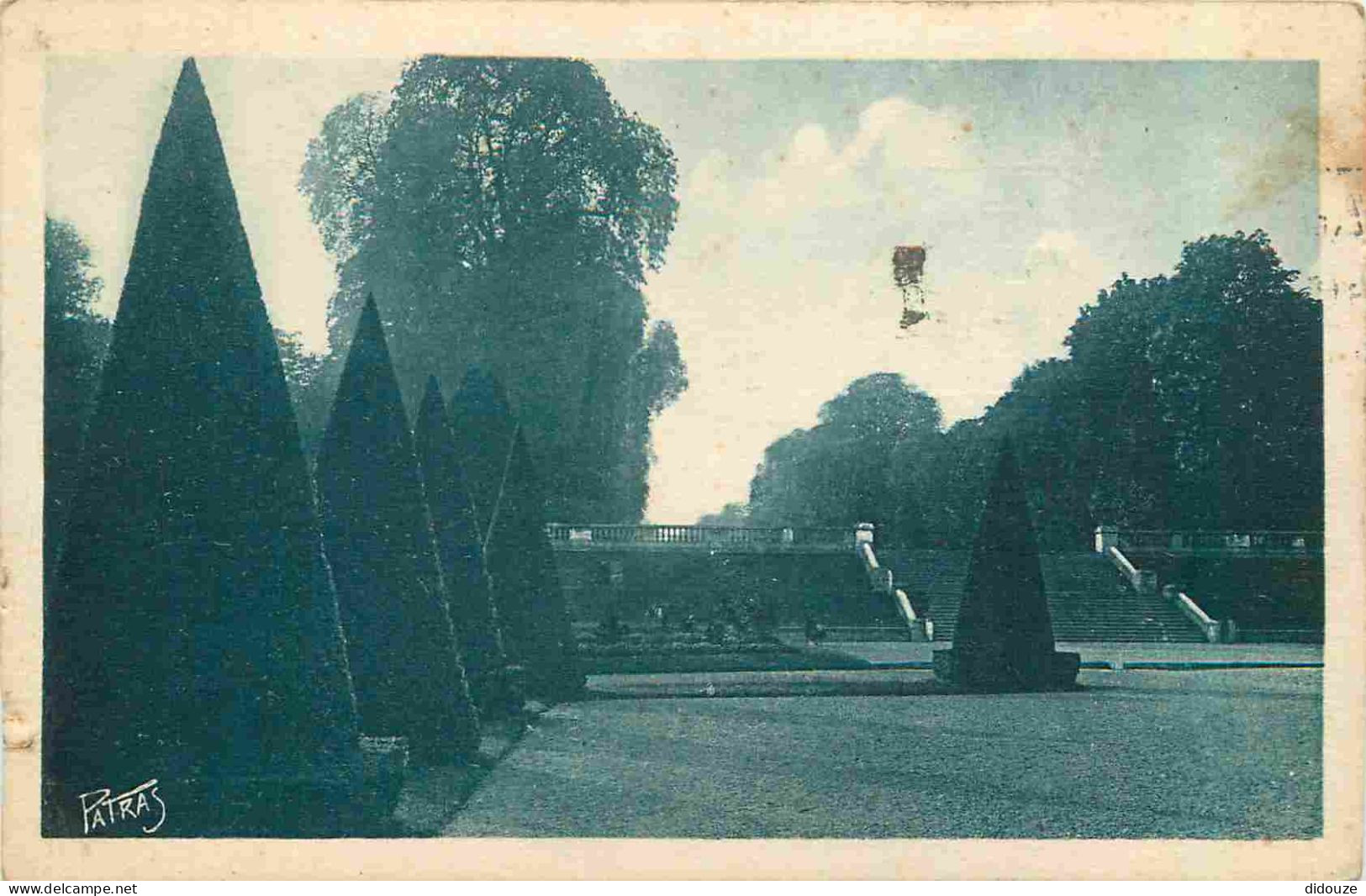 Carte Postale Ancienne - 92 - Saint Cloud - Parc de Saint Cloud - Terrasse - CPA - Oblitération de 1937 - Voir Scans Rec