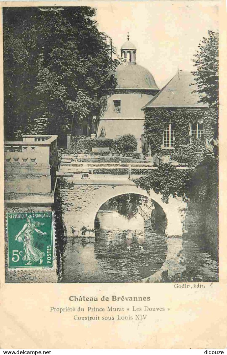 Carte Postale Ancienne - 94 - Limeil Brevannes - Château de Brévannes - CPA - Oblitération ronde - Voir Scans Recto-Vers