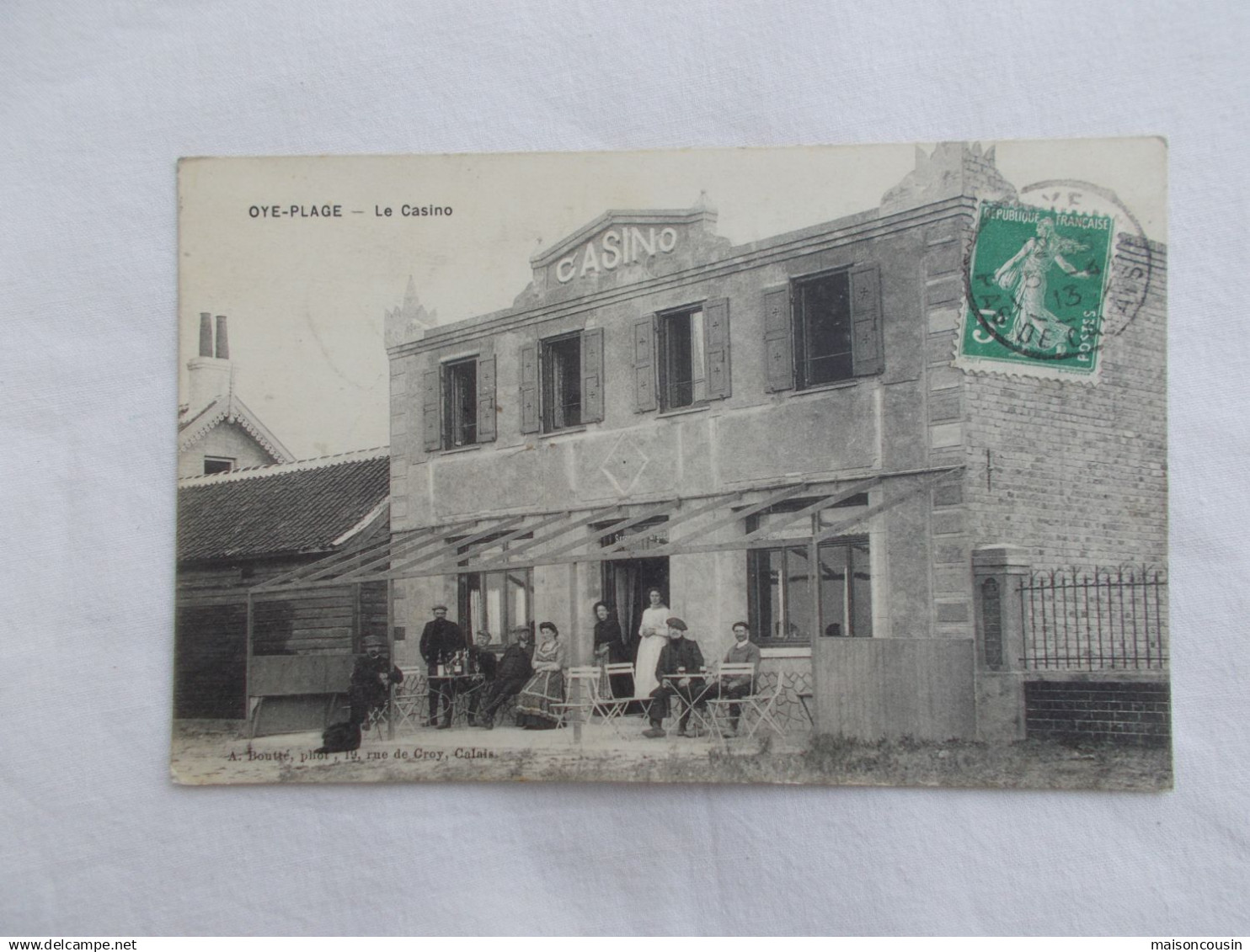 CARTE POSTALE ANCIENNE CPA POSTCARD POST CARD OYE PLAGE HOTEL CASINO