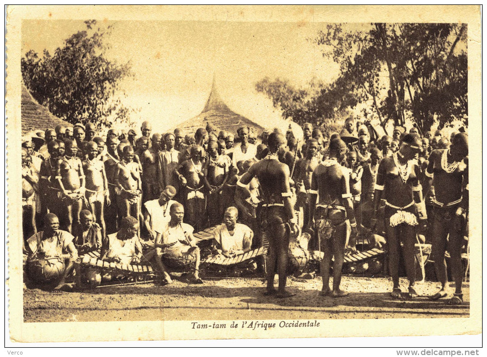 Carte Postale Ancienne de AFRIQUE OCCIDENTALE