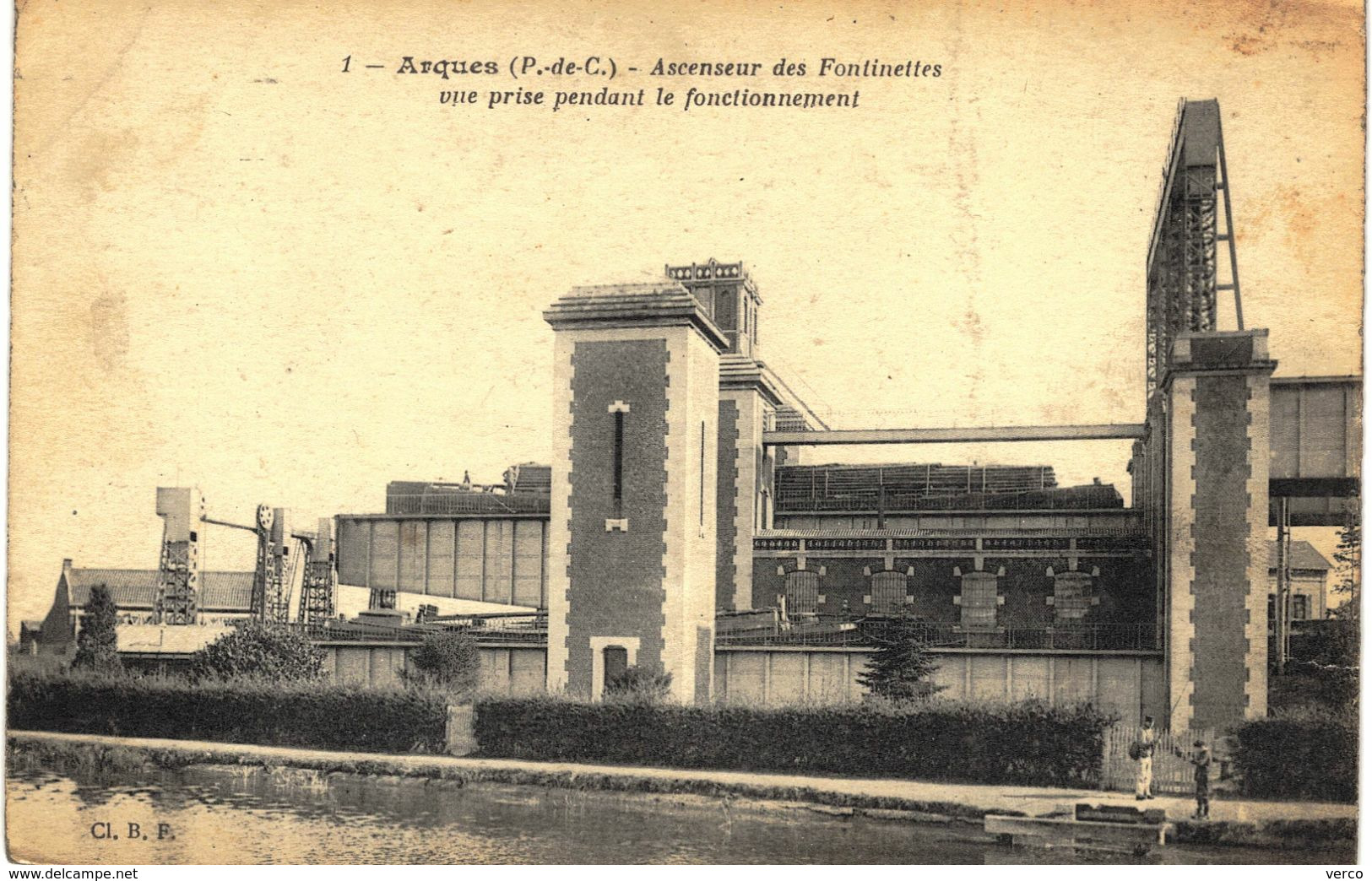 Carte  POSTALE  Ancienne de  ARQUES - Ascenseurs des Fontinettes