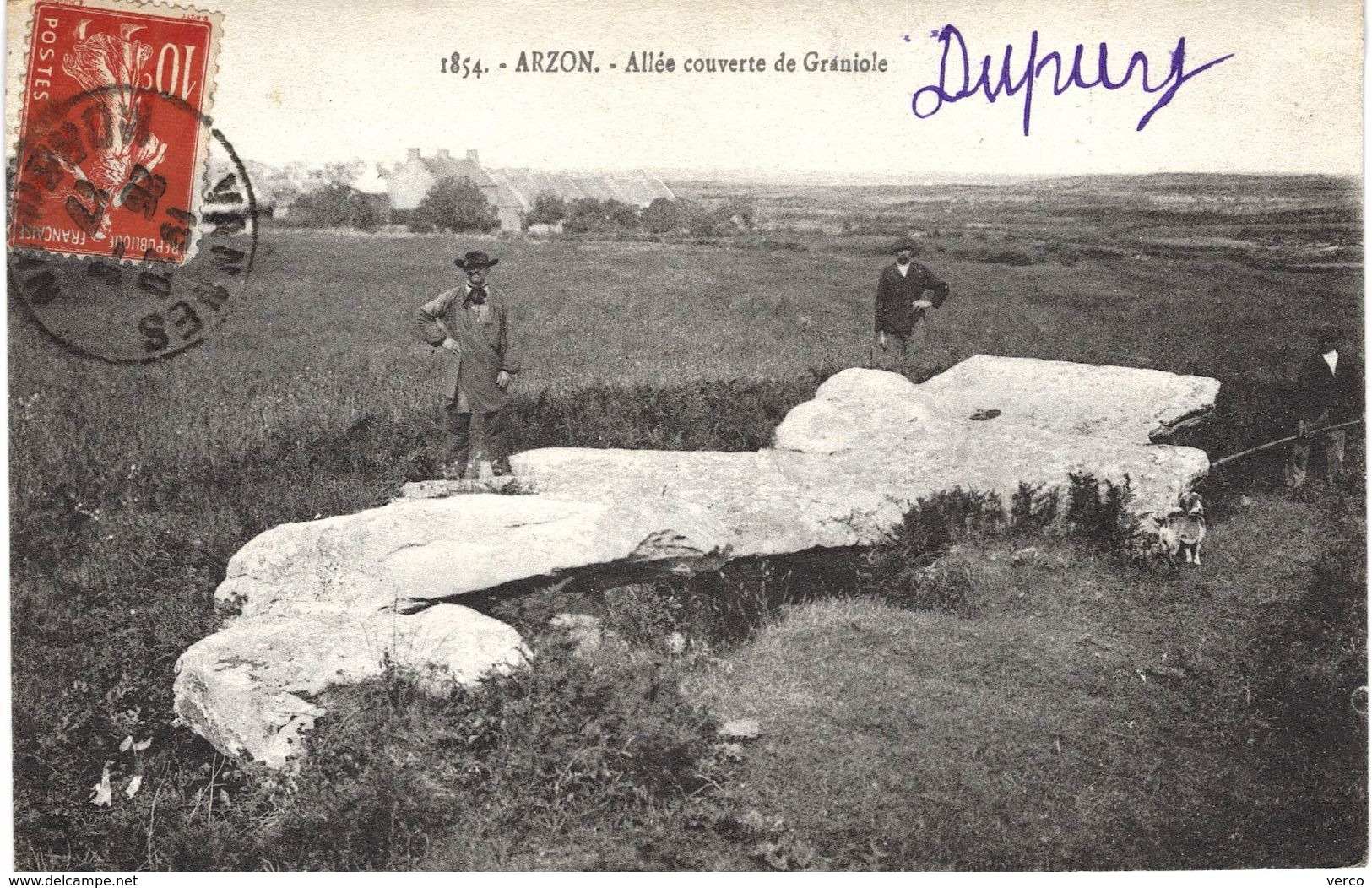 Carte postale ancienne de ARZON