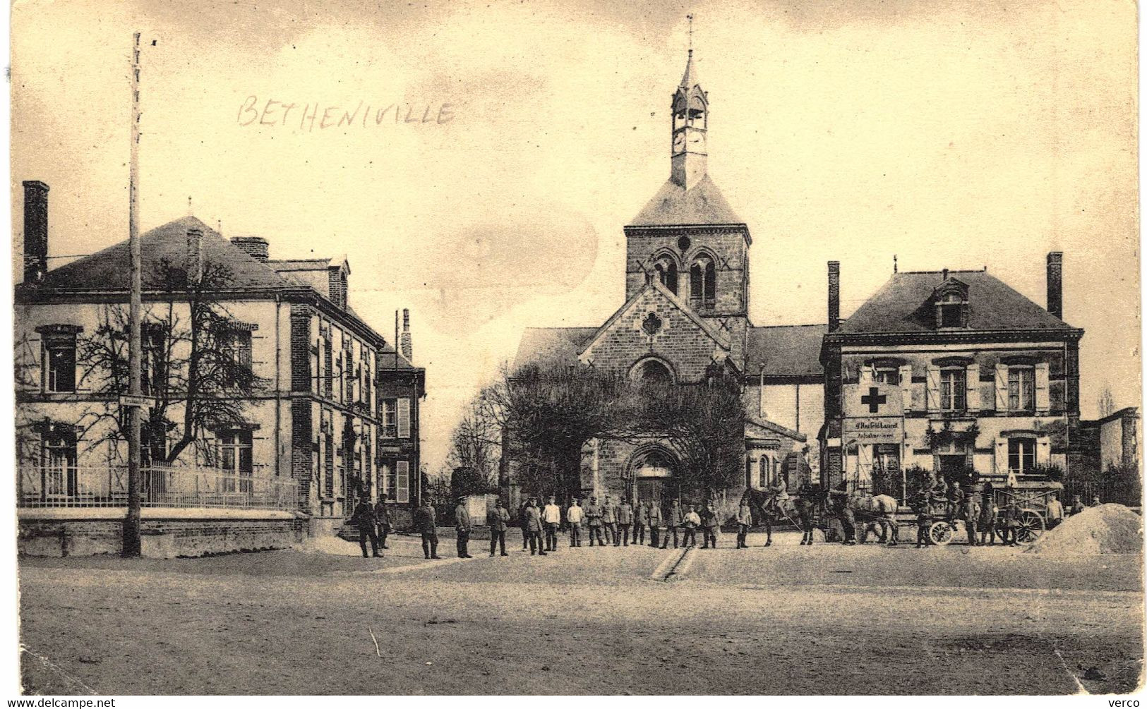 Carte POSTALE  Ancienne  de  BETHENIVILLE -