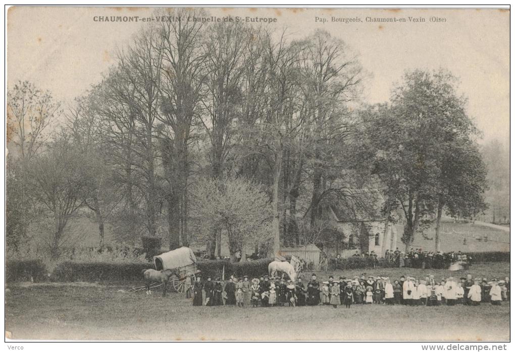 Carte Postale Ancienne de CHAUMONT EN VEXIN