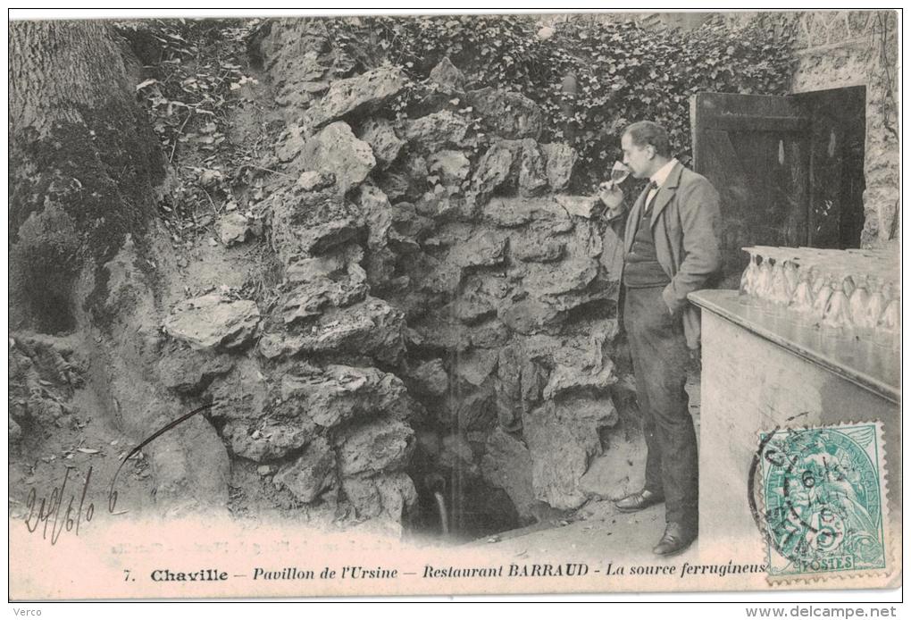 Carte Postale Ancienne de CHAVILLE