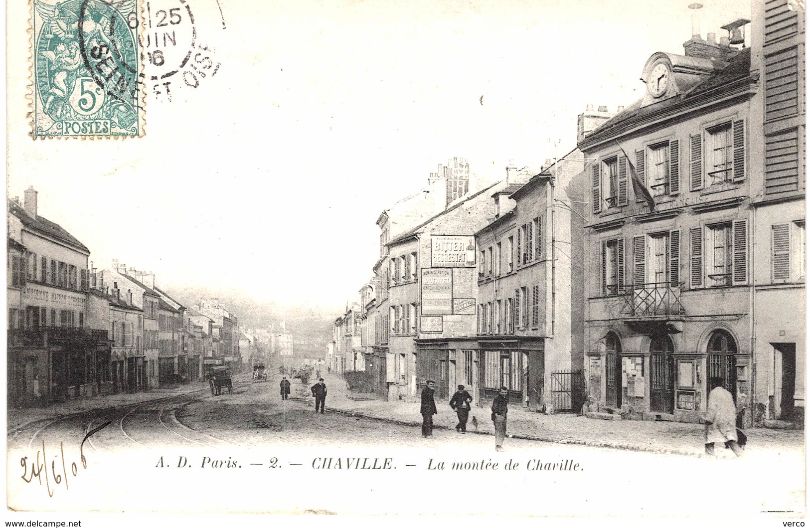 Carte POSTALE Ancienne de   CHAVILLE