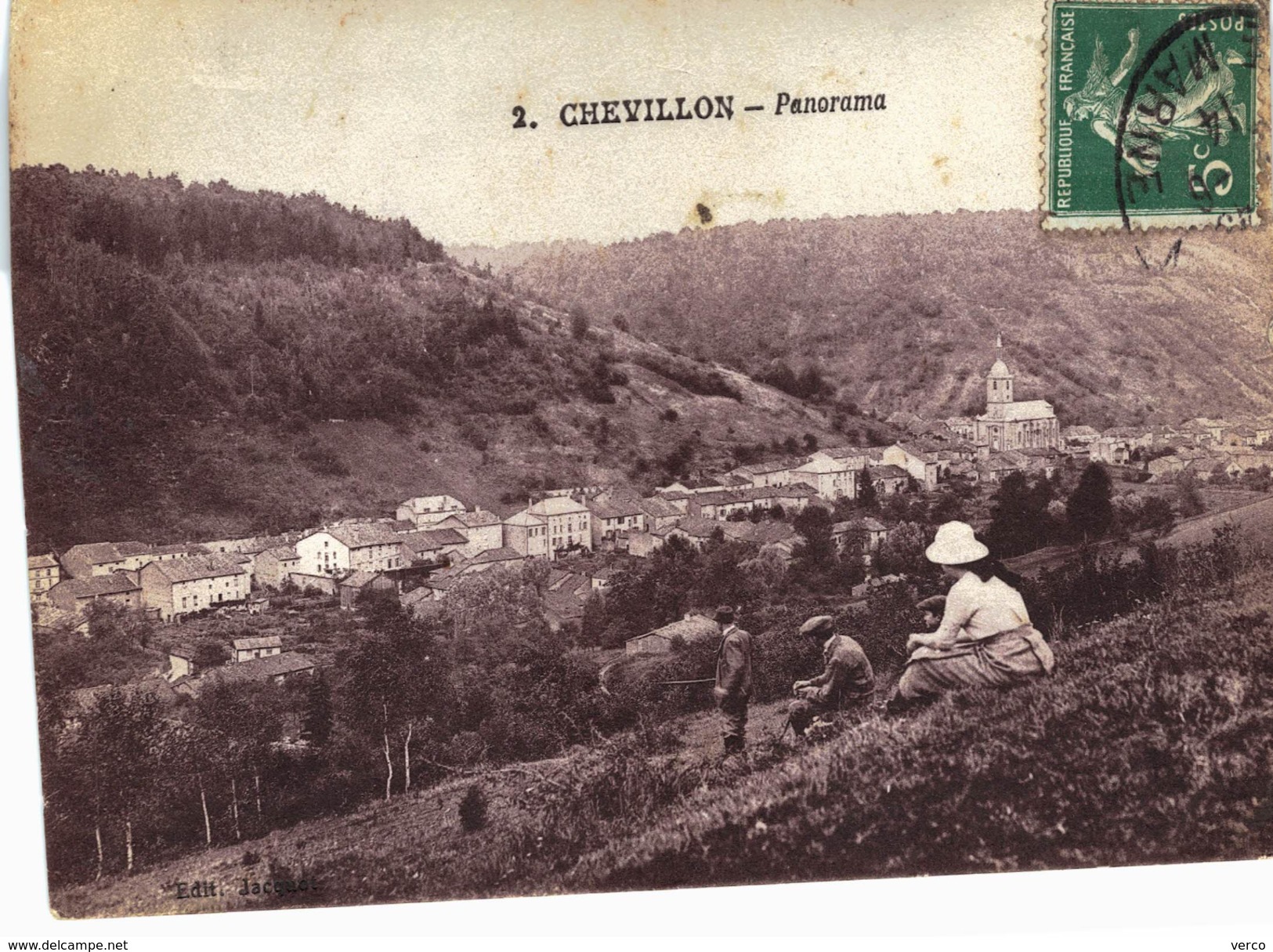 Carte postale ancienne de CHEVILLON