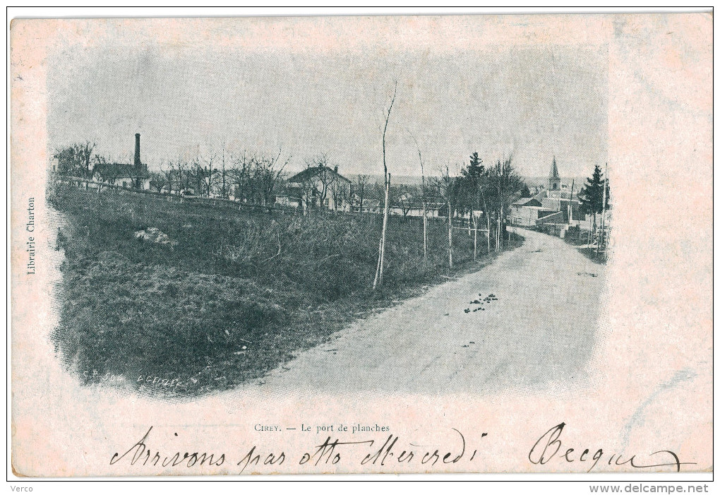 Carte Postale Ancienne de CIREY SUR VEZOUZE