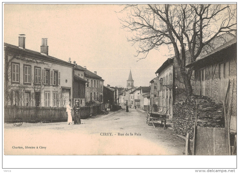 Carte Postale Ancienne de CIREY SUR VEZOUZE