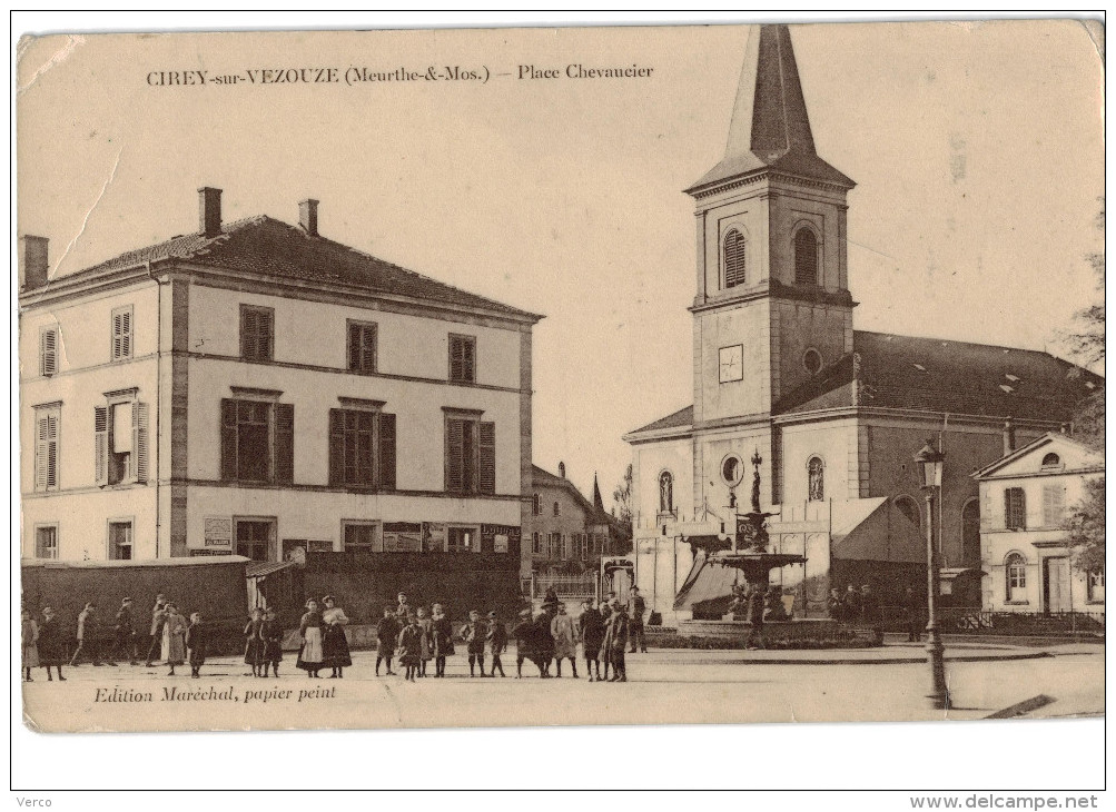 Carte Postale Ancienne de CIREY SUR VEZOUZE