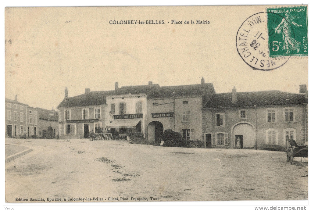 Carte Postale Ancienne de COLOMBEY LES BELLES
