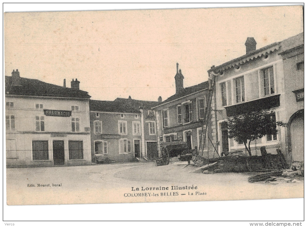 Carte Postale Ancienne de COLOMBEY LES BELLES