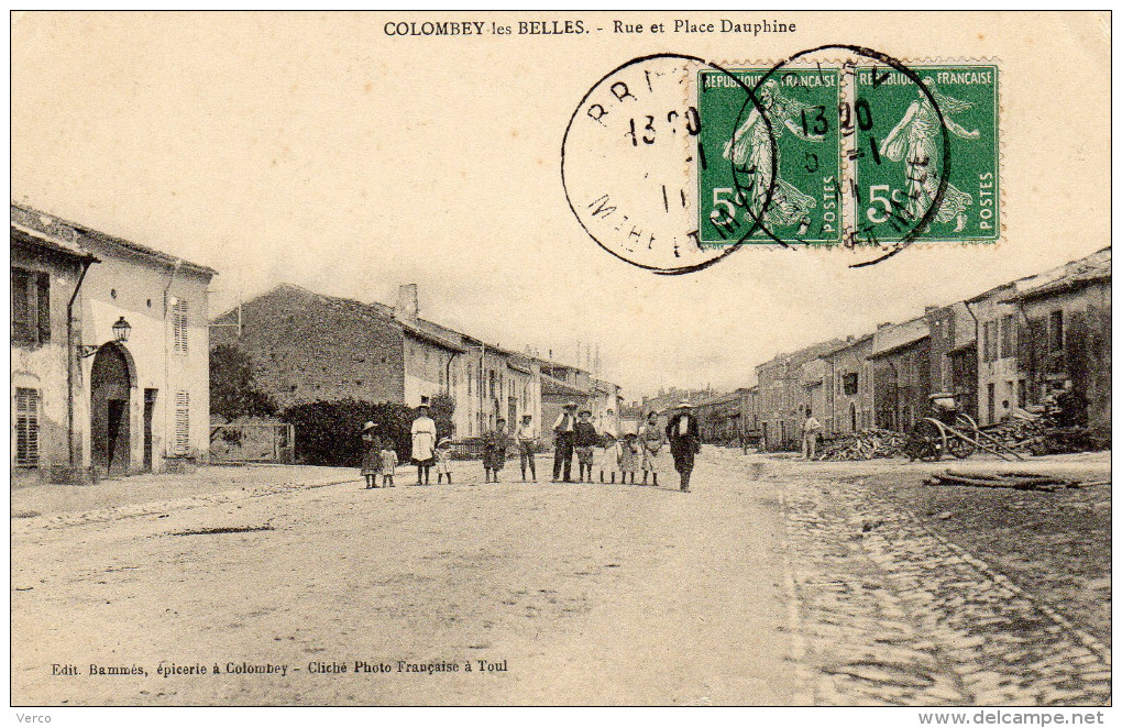 Carte Postale Ancienne de COLOMBEY LES BELLES