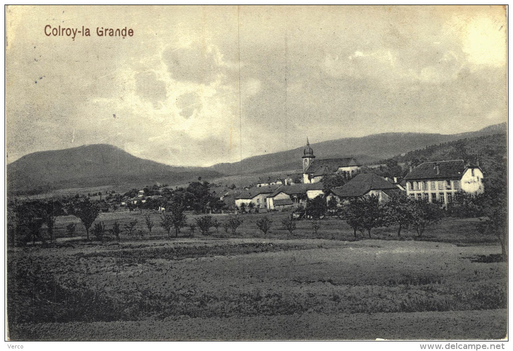 Carte Postale Ancienne de COLROY LA GRANDE