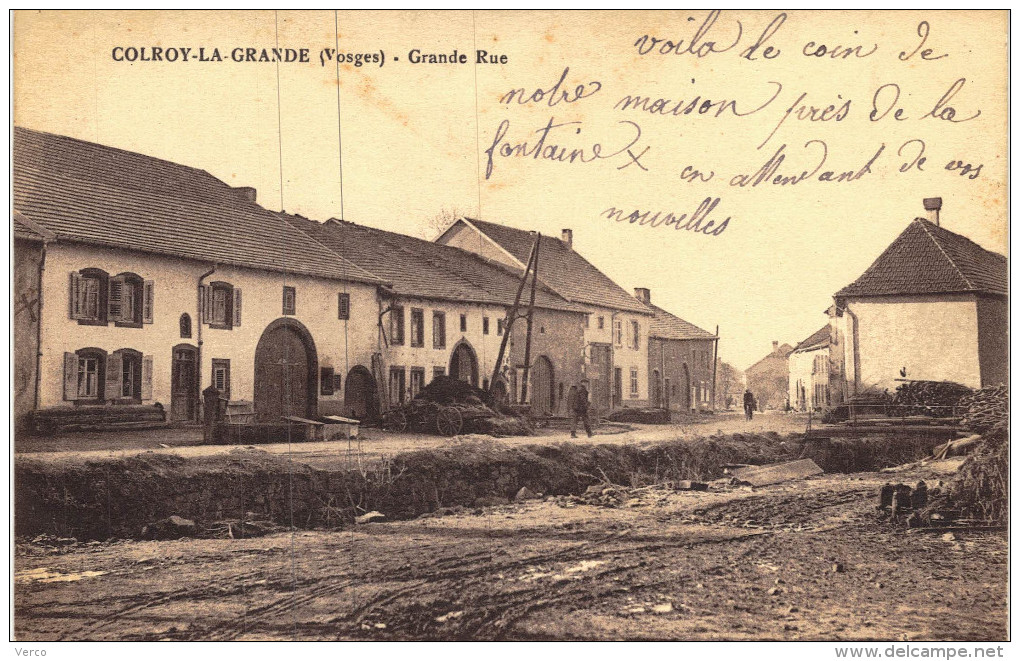 Carte Postale Ancienne de COLROY LA GRANDE