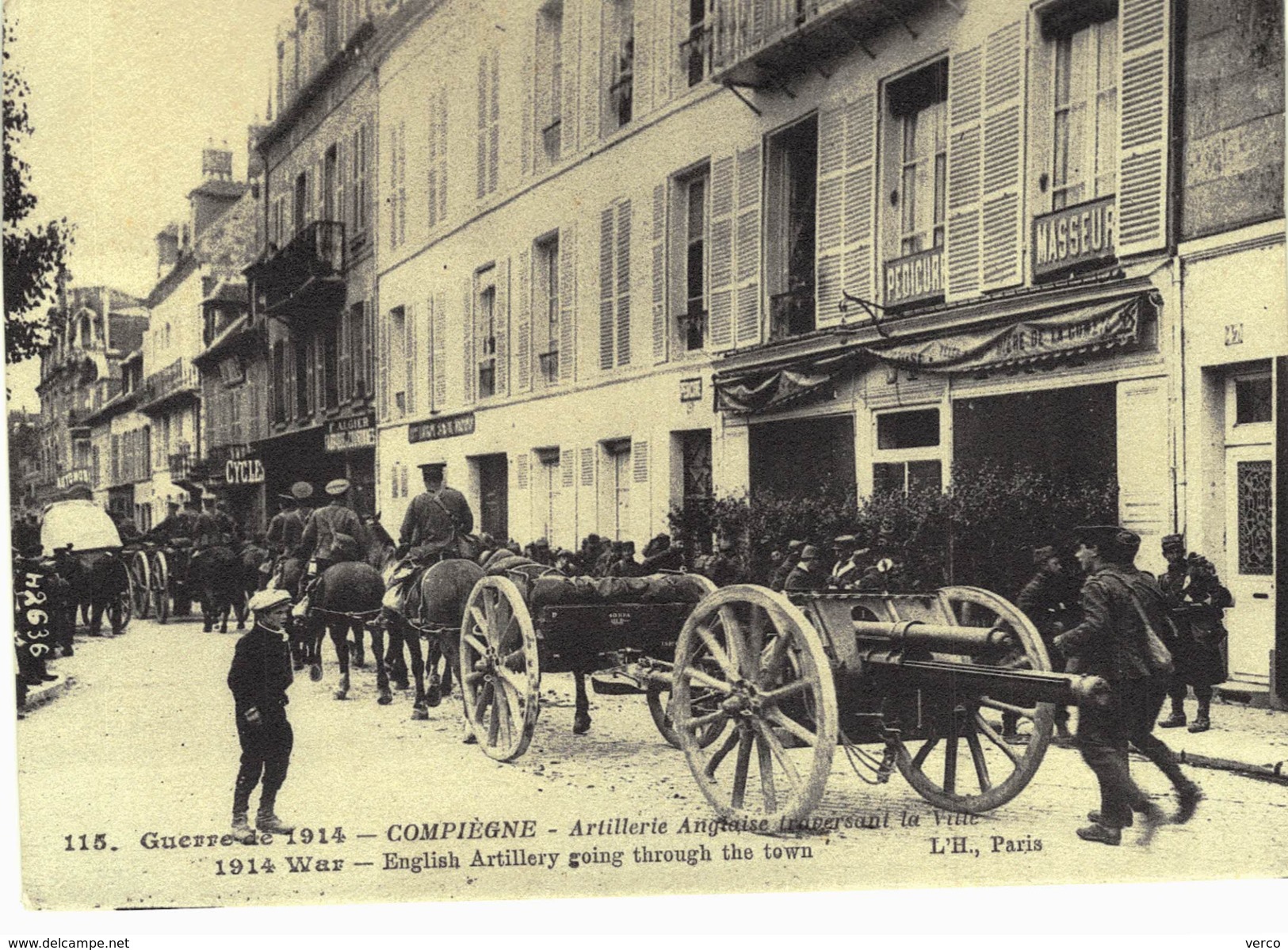 Carte postale ancienne de COMPIEGNE