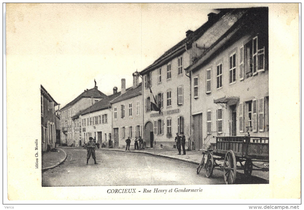 Carte Postale Ancienne de CORCIEUX