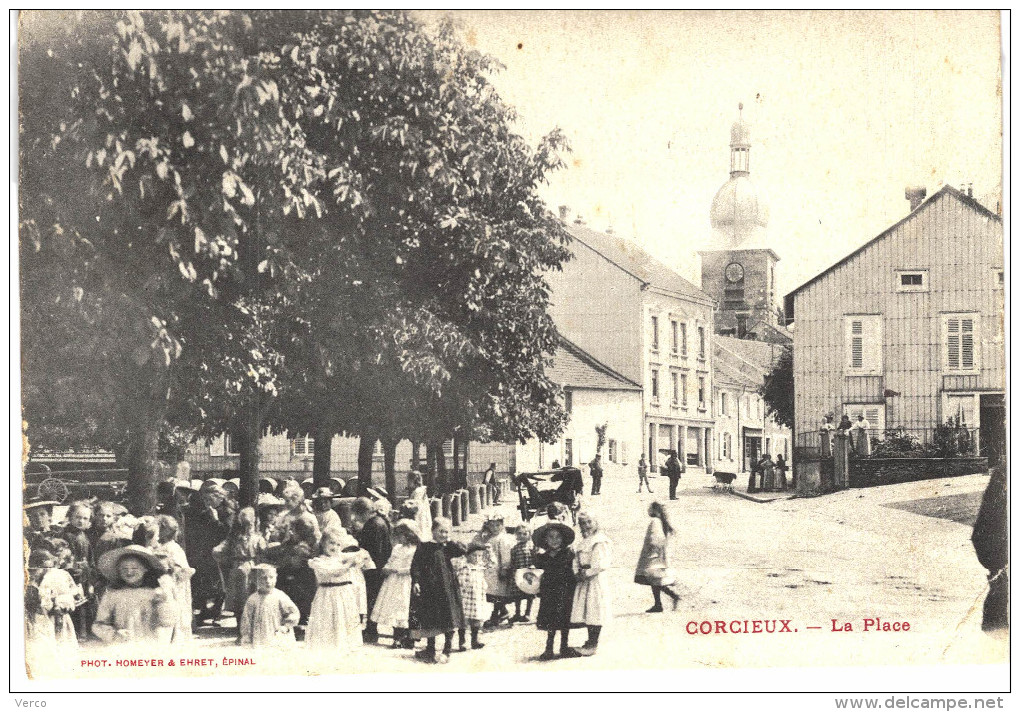 Carte Postale Ancienne de CORCIEUX