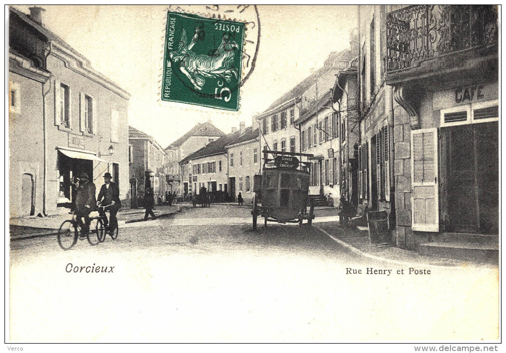 Carte Postale Ancienne de CORCIEUX