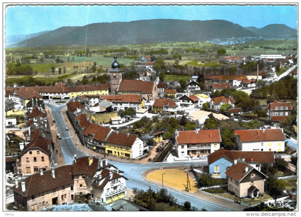 Carte Postale Ancienne de CORCIEUX-vue générale