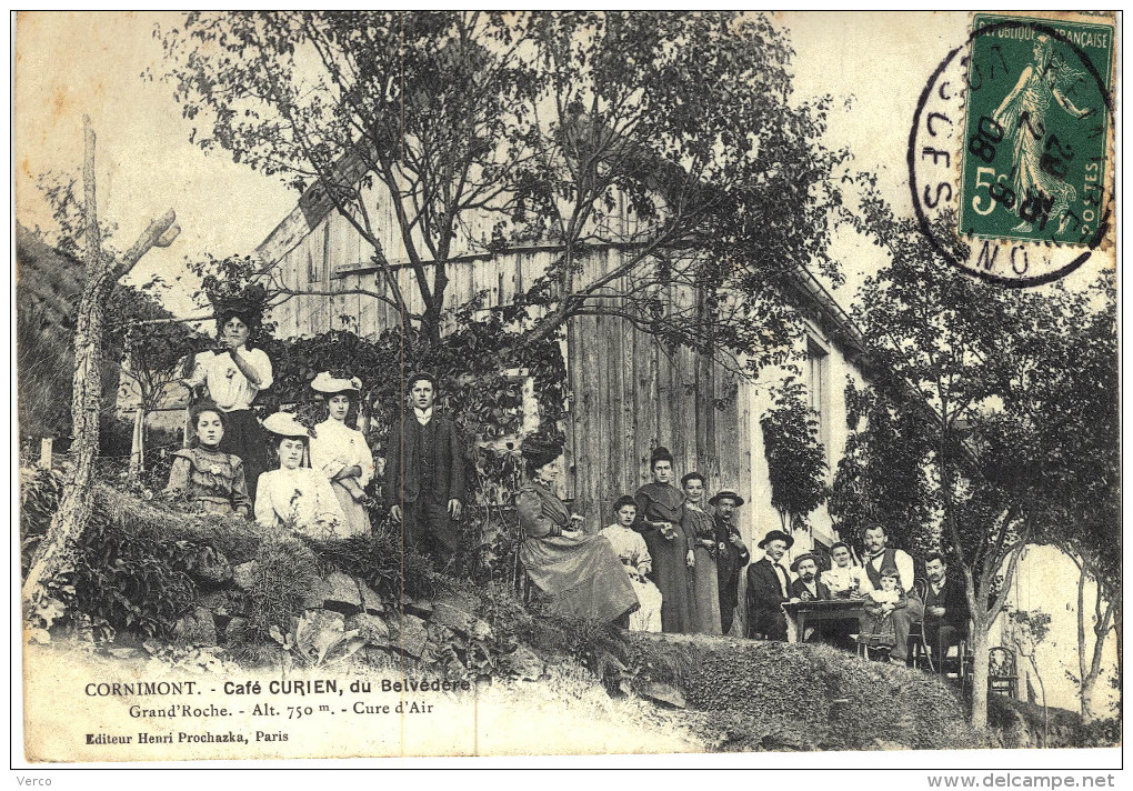 Carte Postale Ancienne de CORNIMONT