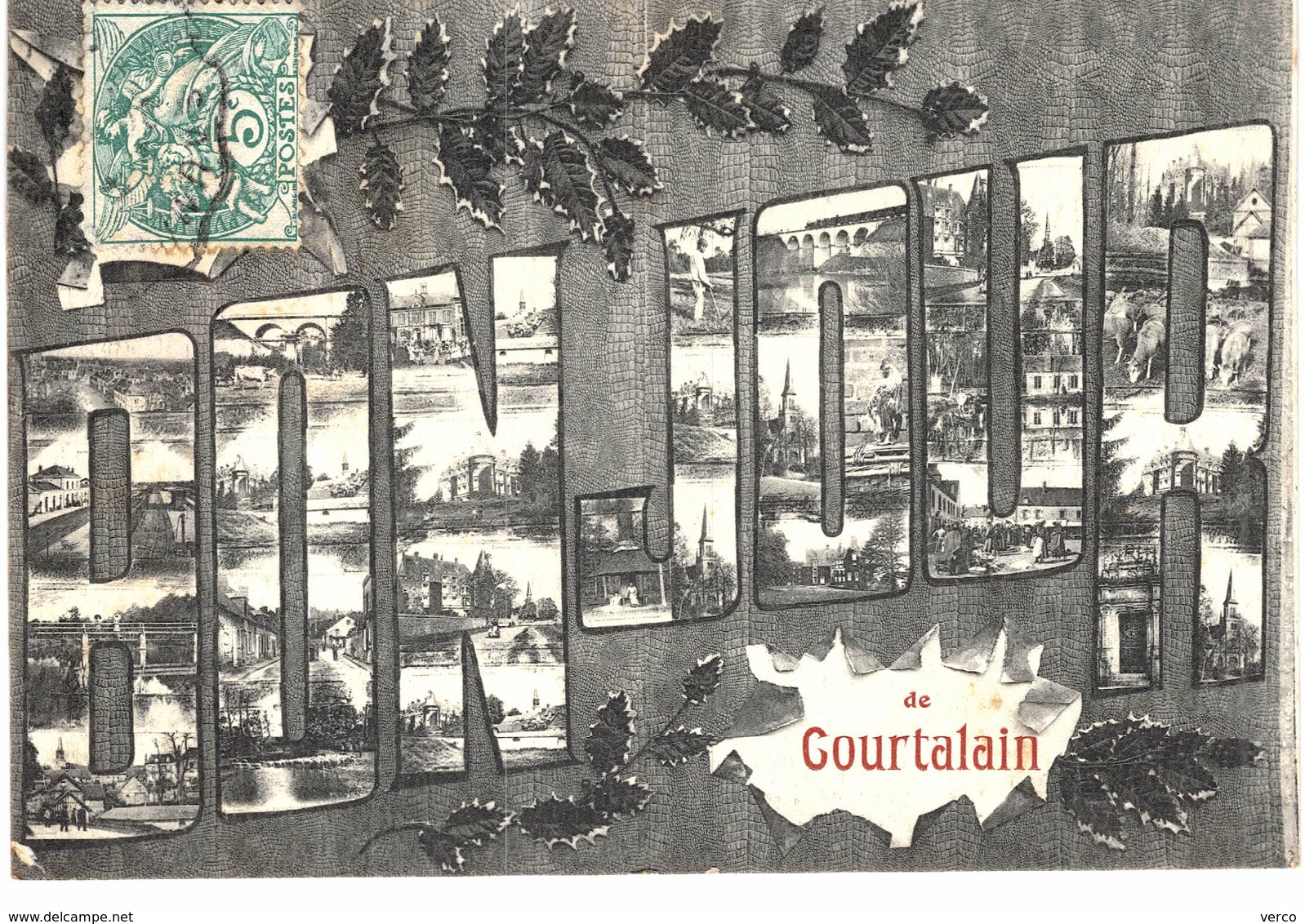 Carte POSTALE   Ancienne de COURTALAIN