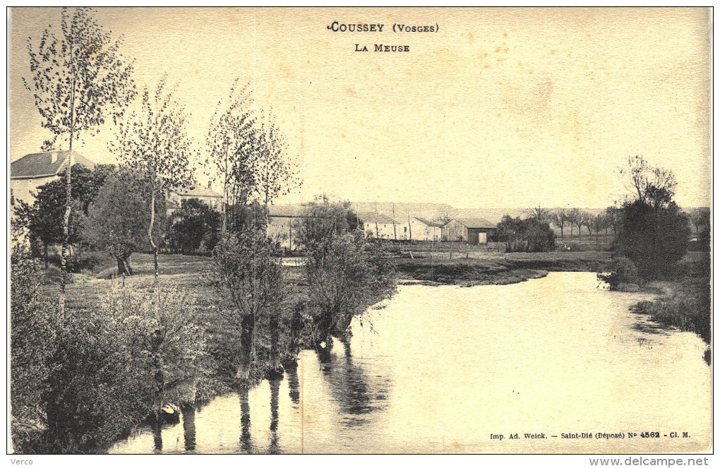 Carte Postale Ancienne de COUSSEY