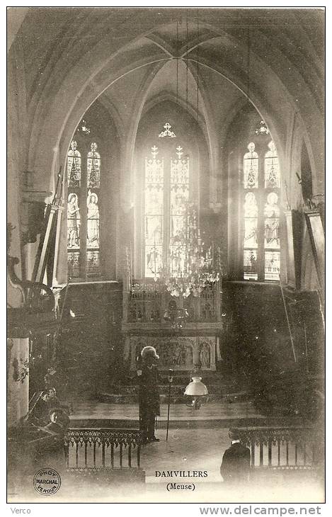 Carte Postale Ancienne de DAMVILLERS