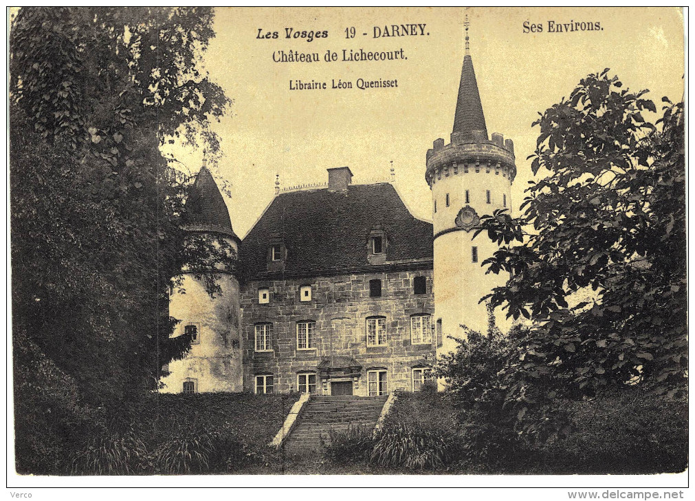 Carte Postale Ancienne de DARNEY