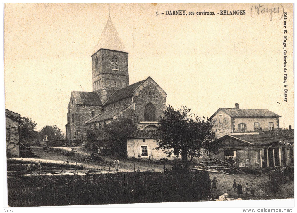 Carte Postale Ancienne de DARNEY