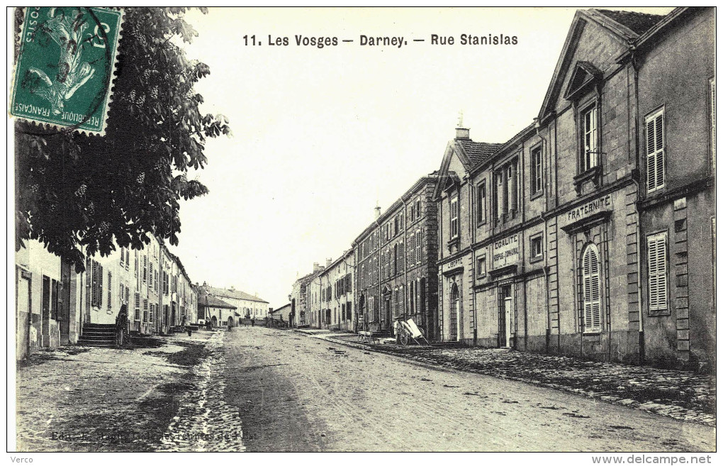 Carte Postale Ancienne de DARNEY