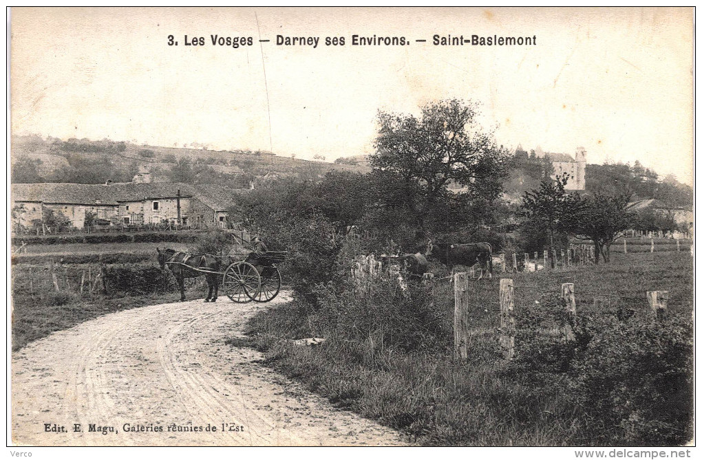 Carte Postale Ancienne de DARNEY
