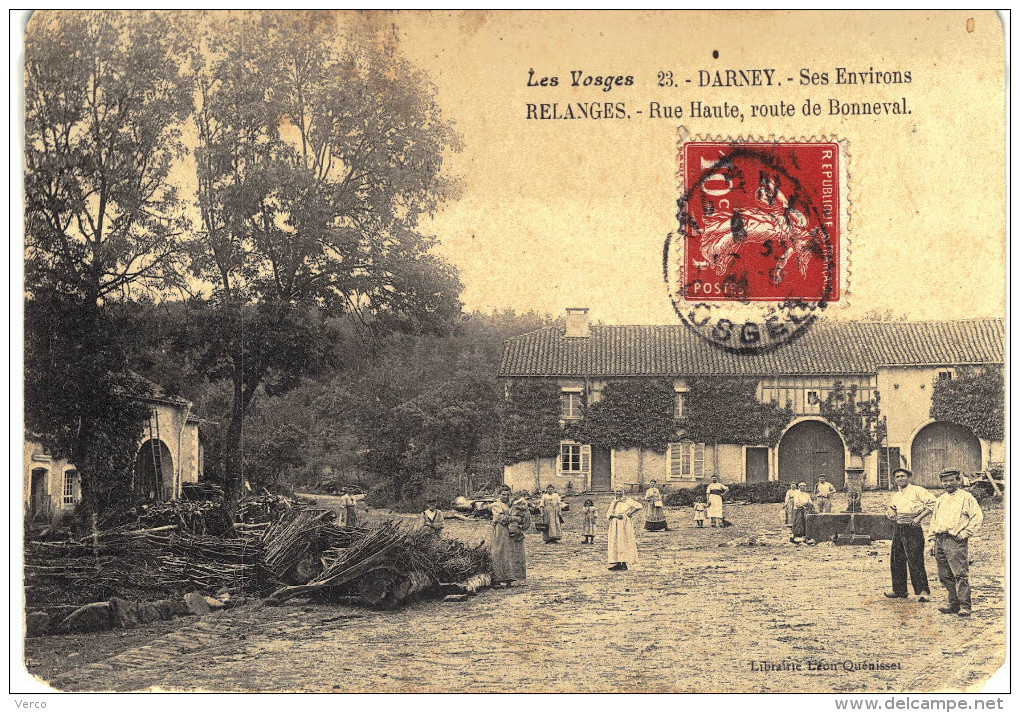 Carte Postale Ancienne de DARNEY
