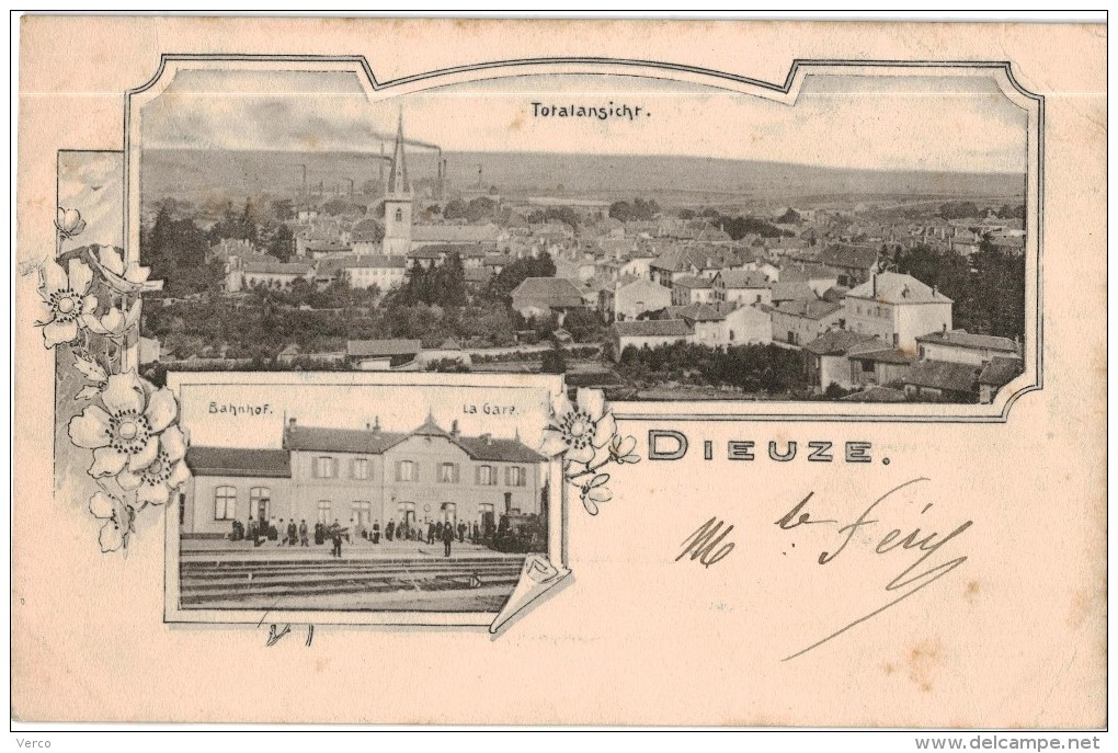 Carte Postale Ancienne de DIEUZE