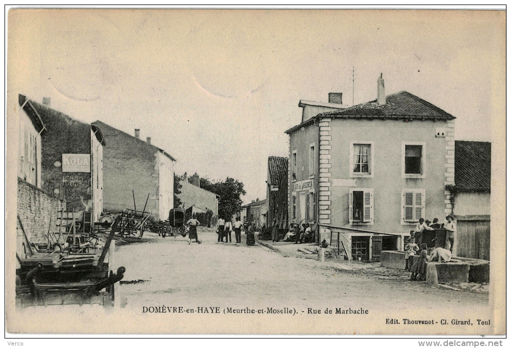 Carte Postale Ancienne de DOMEVRE EN HAYE