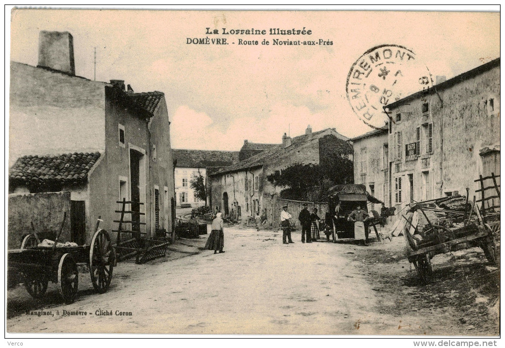 Carte Postale Ancienne de DOMEVRE EN HAYE