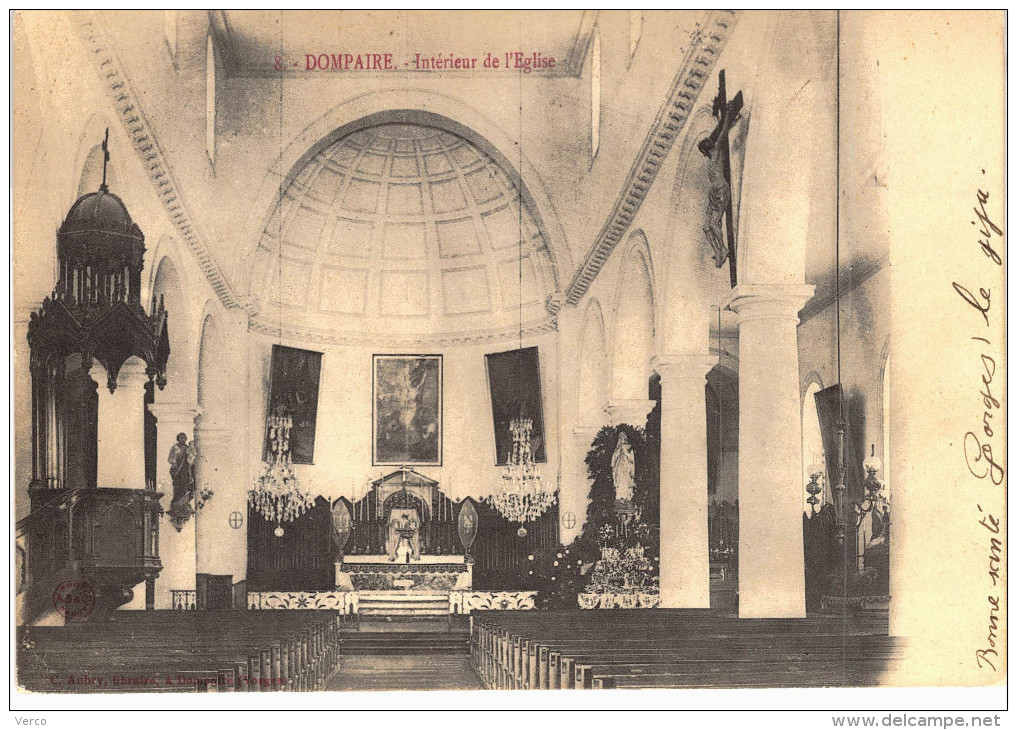 Carte Postale Ancienne de DOMPAIRE