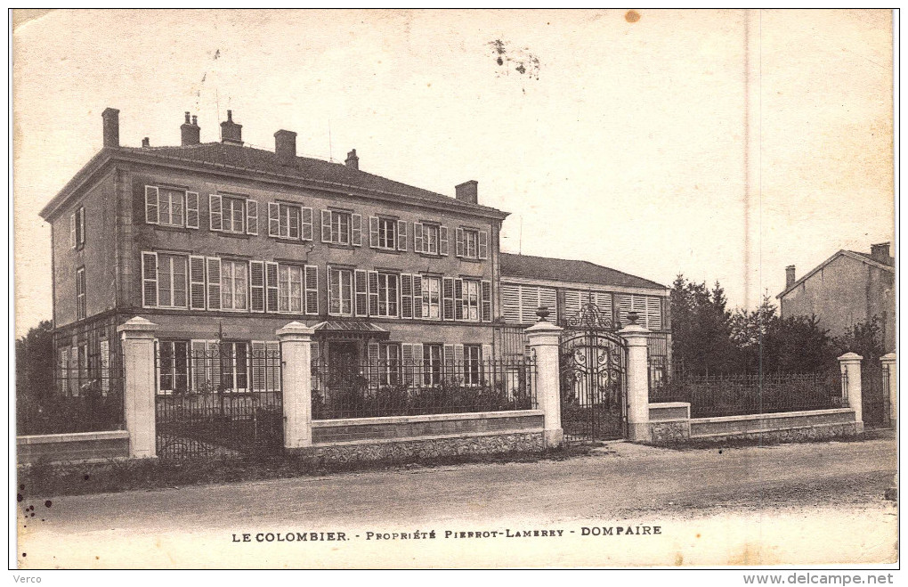 Carte Postale Ancienne de DOMPAIRE