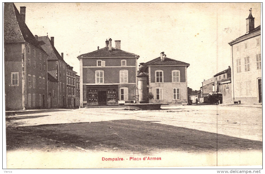 Carte Postale Ancienne de DOMPAIRE
