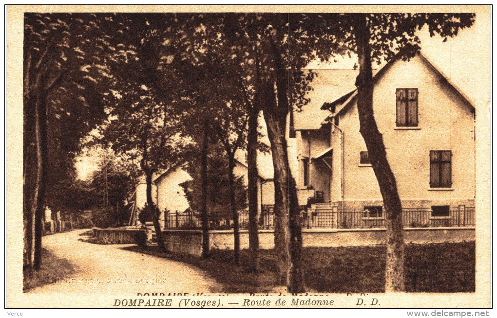 Carte Postale Ancienne de DOMPAIRE