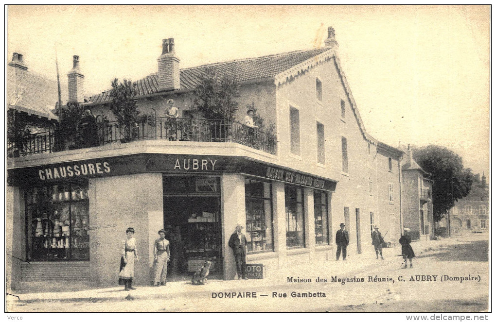 Carte Postale Ancienne de DOMPAIRE