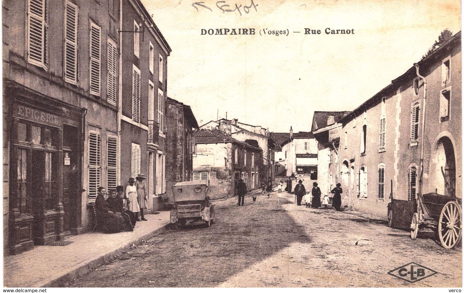 Carte postale ancienne de DOMPAIRE